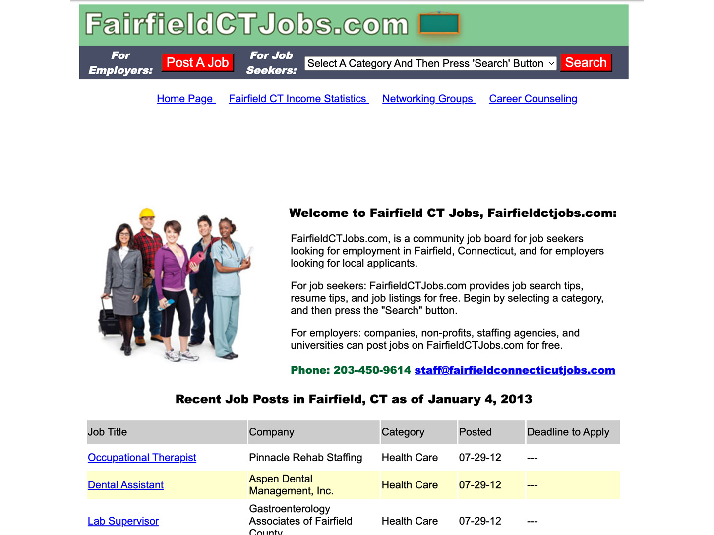 Stamford, Connecticut - History And Background Of Website